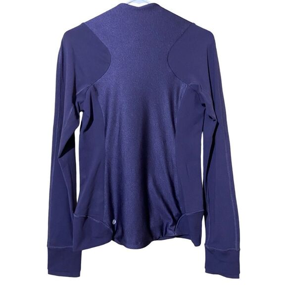 Lululemon Black Grape Emerge Renewed Full Zip Jacket - Picture 5 of 6